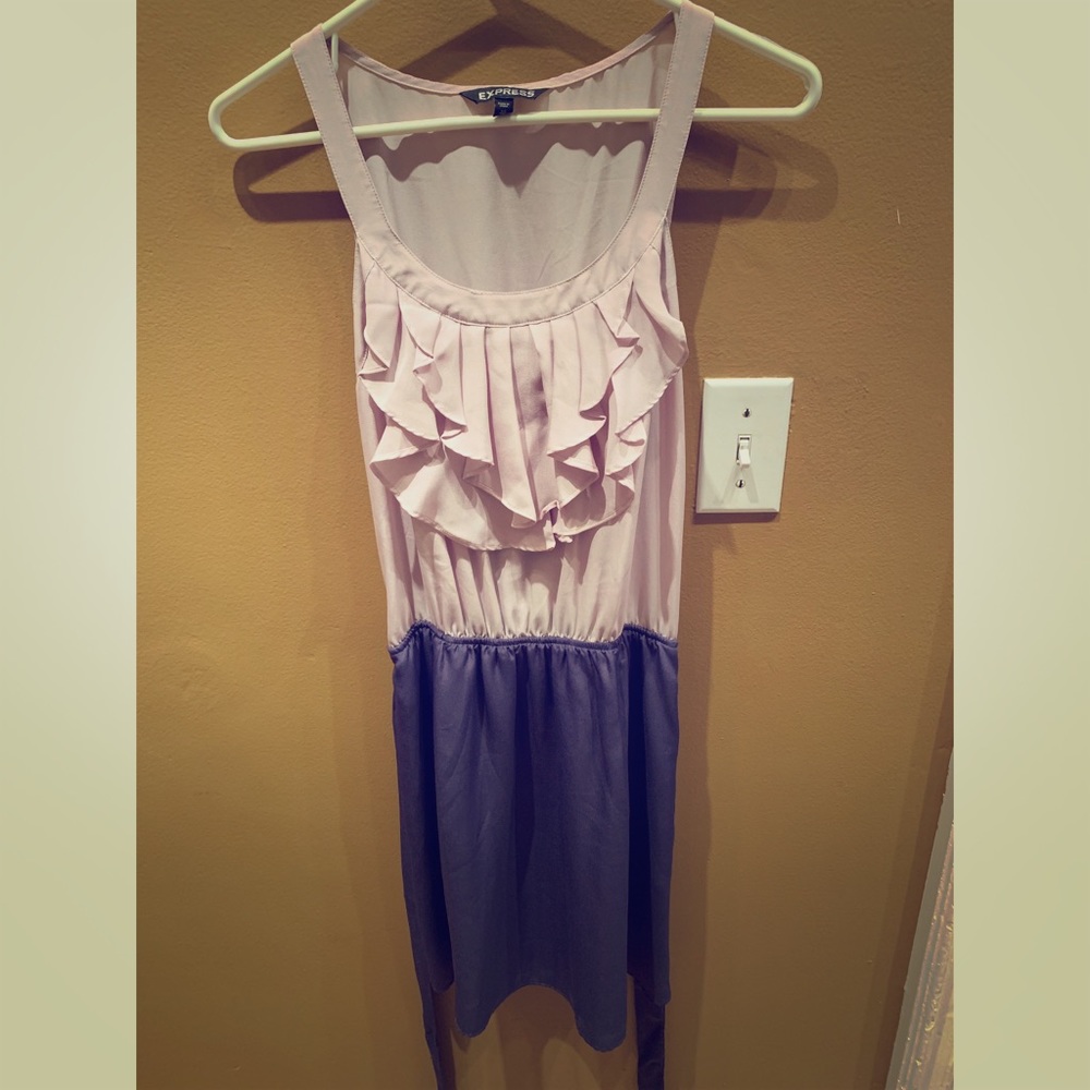 Express ruffle dress size XS